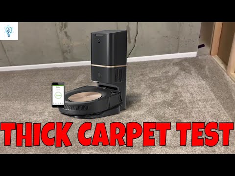 iRobot Roomba S9+ - Thick Carpet TEST 1 POUND of Rice ON HIGH POWER! Can it beat the i7+ this time?