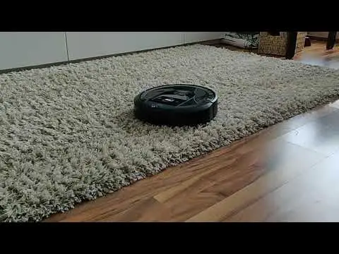 Roomba i7+ cleaning really, really thick rug
