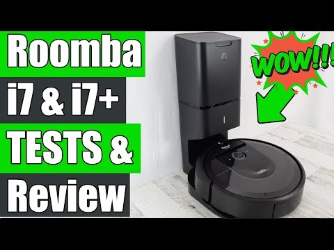 iRobot Roomba i7+ Robot Vacuum Review &amp; TESTS w/ Clean Base vs i7 vs 980