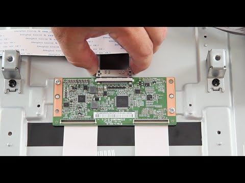 TCL Roku 55&quot; LED TV Repair 55FS3750 Replacement Boards Kit - How to Replace All Boards DIY