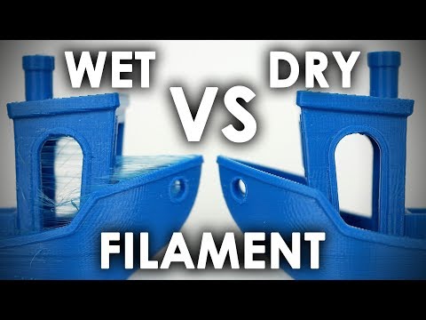 WHY you NEED TO DRY your FILAMENTS!