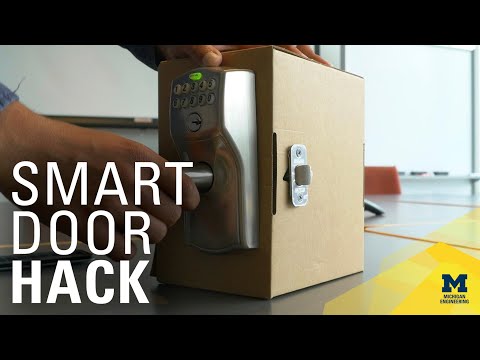 Watch engineers hack a ‘smart home’ door lock