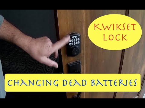 Kwikset Lock Battery Change