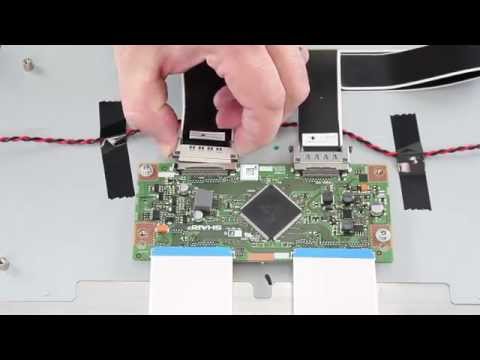 Vizio TV Repair - E601i-A3 T-Con Board Replacement - How to Fix Vizio TVs