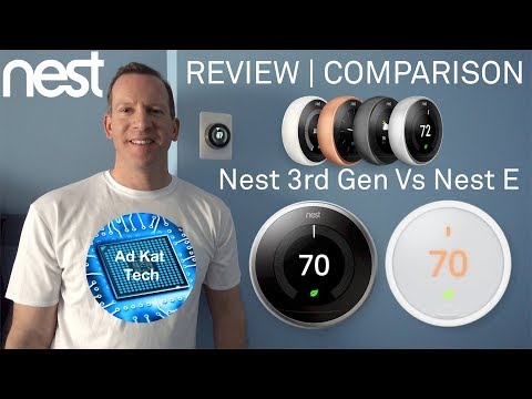 Nest Learning Thermostat 3rd Gen Vs. Nest E | REVIEW | COMPARISON