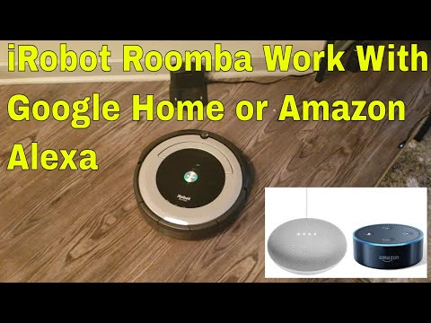Connect iRobot Roomba with Google Home or Amazon Alexa