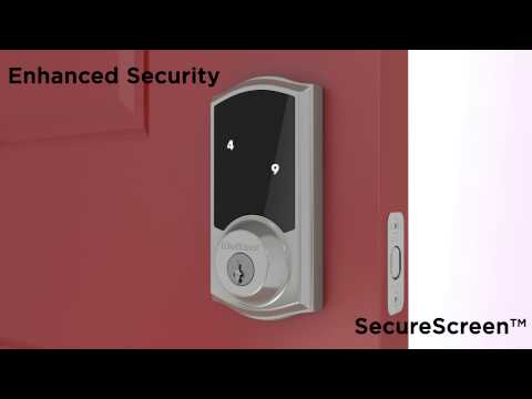 SmartCode 916 Touchscreen Electronic Deadbolt by Kwikset – Security features and functionality