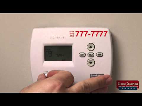 Honeywell PRO TH 4000 Thermostat - Service Champions