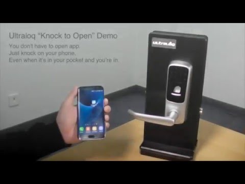 Ultraloq Knock to Open Demo