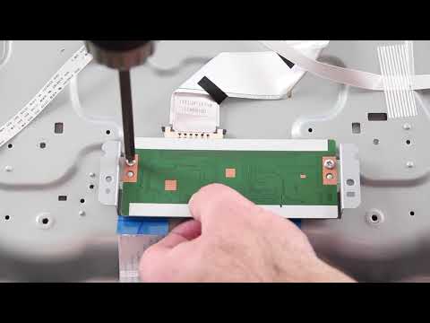 Philips 55&quot; LED TV Repair 55PFL5601F7 - How to Replace All Boards for TV Repair