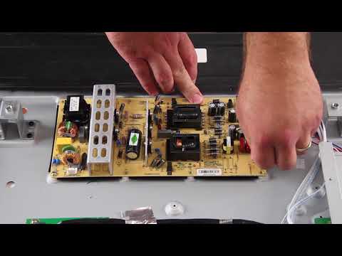 Element 60&quot; LED TV Power Supply Replacement Tutorial MHC180-TF60SP1