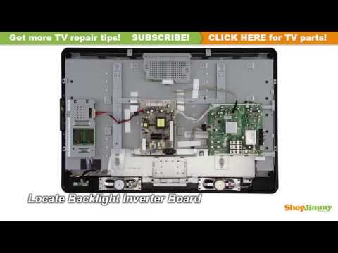 Philips TV Picture Repair - How to Replace a Backlight Inverter