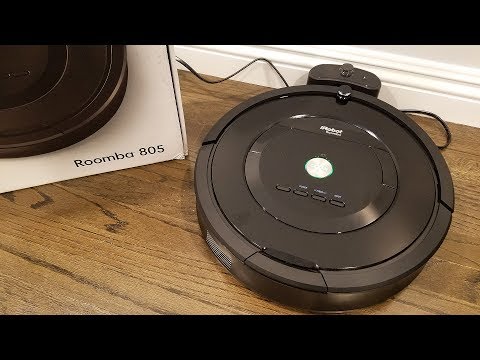 iRobot Roomba 805 Vacuum Cleaning Robot Unboxing in 4K