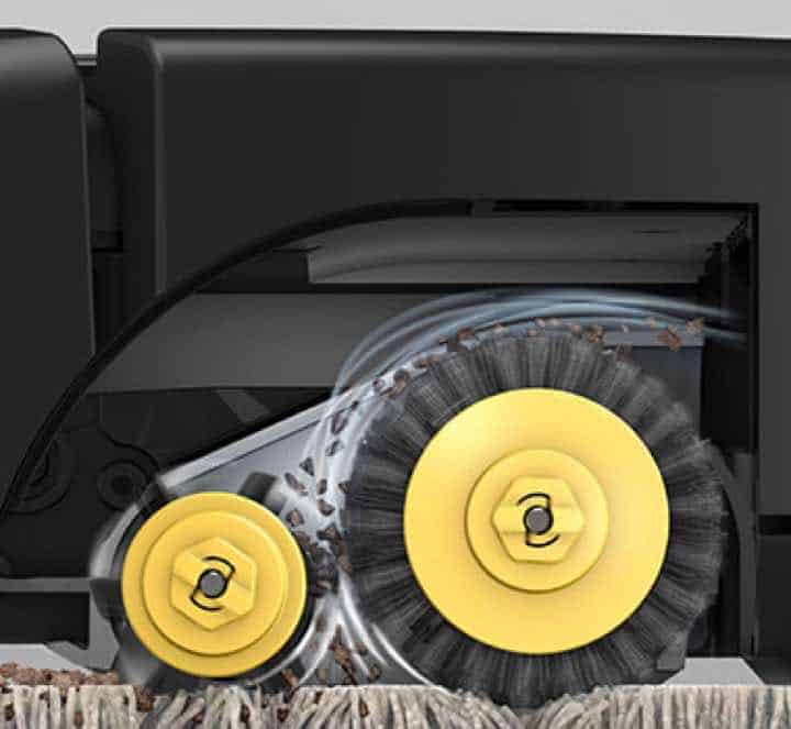 iRobot Roomba 675 patented Dual Brush Rollers is great for Carpets