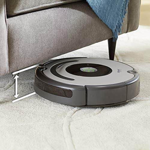iRobot Roomba 675 vs 677 iRobot Roomba 677 low height allows it to fit under sofas, chairs, and more.
