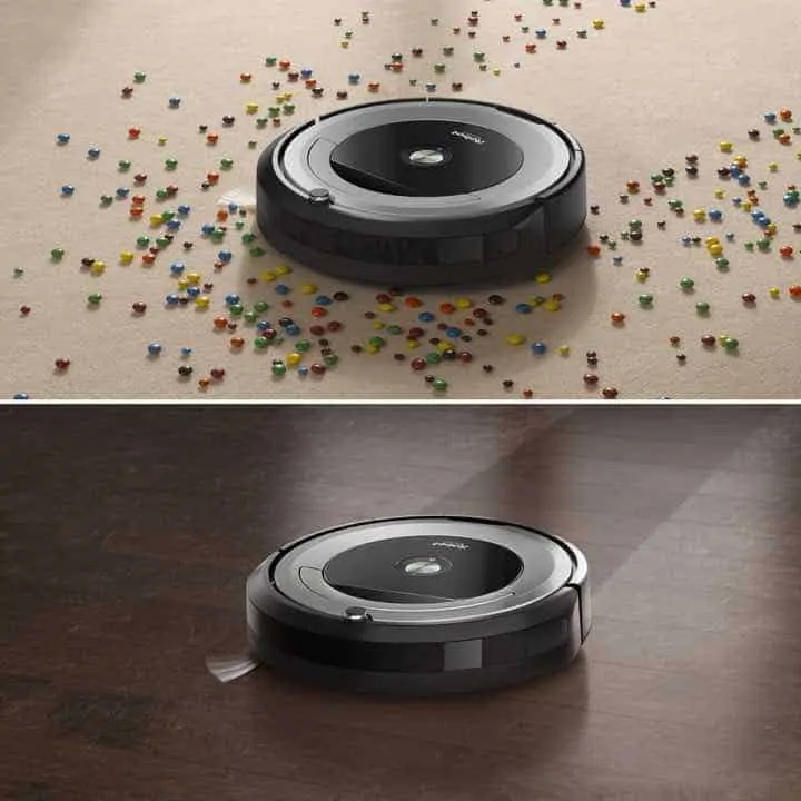 iRobot Roomba 690 Cleans well on hardwood floors and carpet