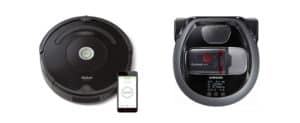 iRobot Roomba 675 vs Samsung POWERbot R7040