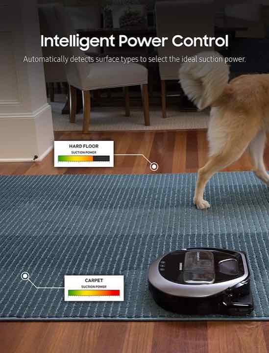 Samsung POWERbot R7040 Intelligent Power Control