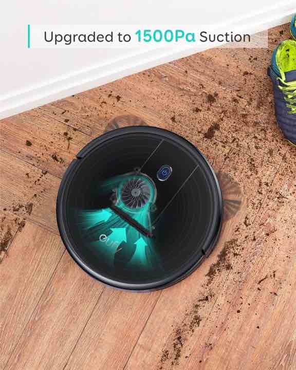 eufy Robovac 12 has 1500Pa of suction power