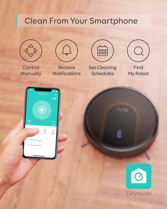 eufy BoostIQ Robovac eufyHome app