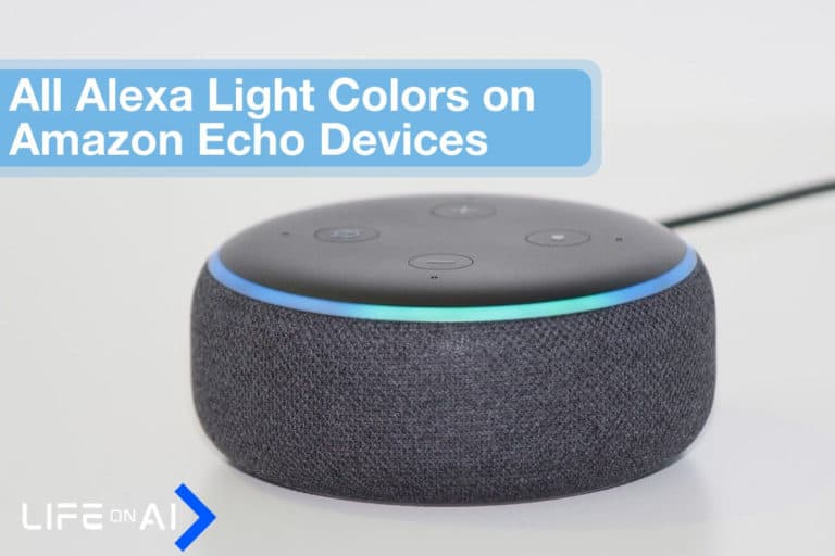 All Alexa Light Colors on Amazon Echo Device Rings