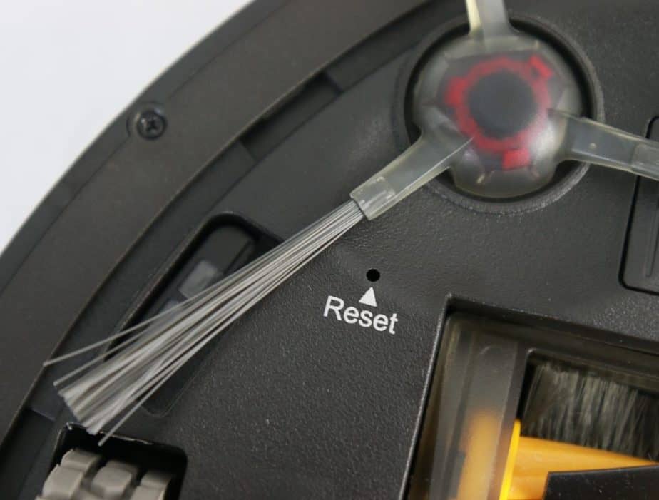 Deebot Reset Button