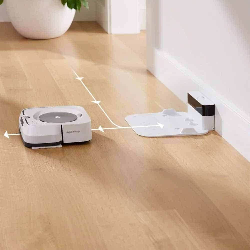 iRobot Braava jet m6 charge and resume mopping