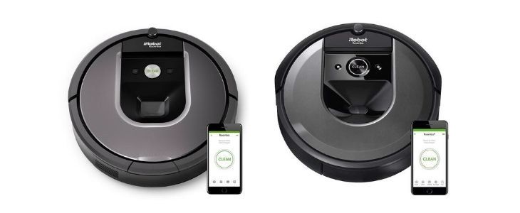 iRobot Roomba 960 vs i7 and i7+