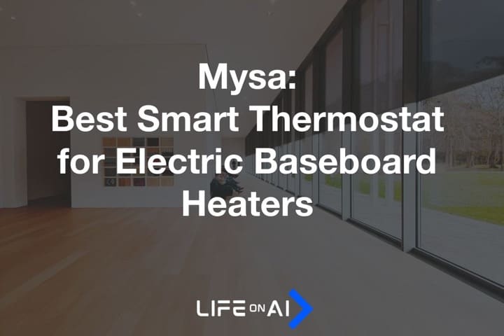 Mysa Smart Thermostats for Electric Baseboard Heaters