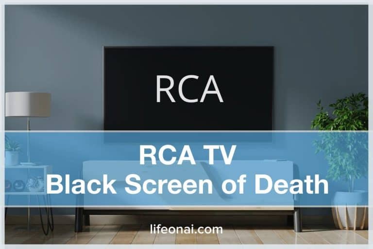 RCA TV Black Screen of Death