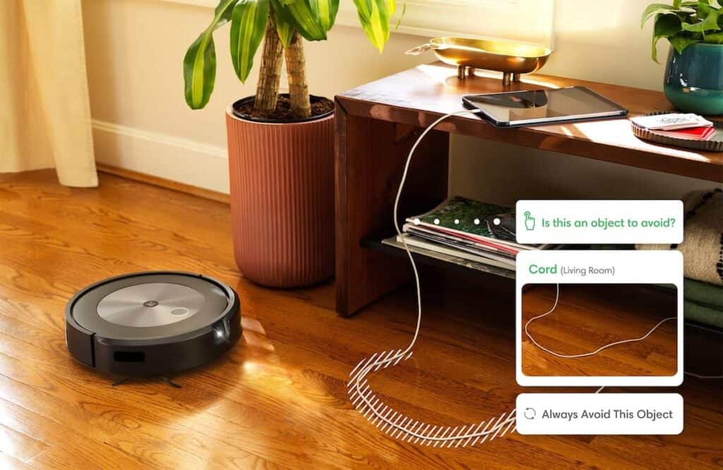 Roomba j6+ Object Detection of Cords and Pet Waste