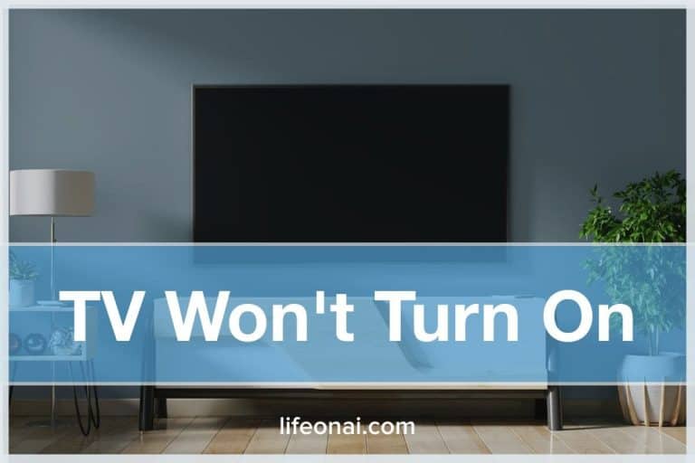 TV Won't Turn On